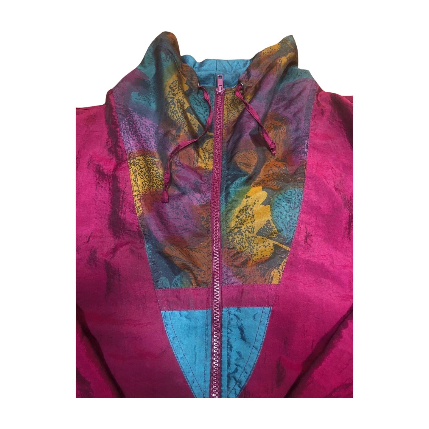 Vintage Winterset Nylon Patchwork Windbreaker Jac… - image 2