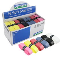 Yonex HI SOFT GRAP Tennis Badminton Replacement Grips - Pack of 24 - Assorted