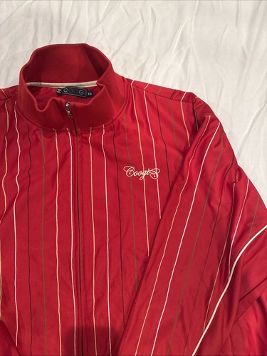 Coogi Men’s Jacket Size 4XL Striped Red Embroidered Vintage 90s RARE - Picture 2 of 23