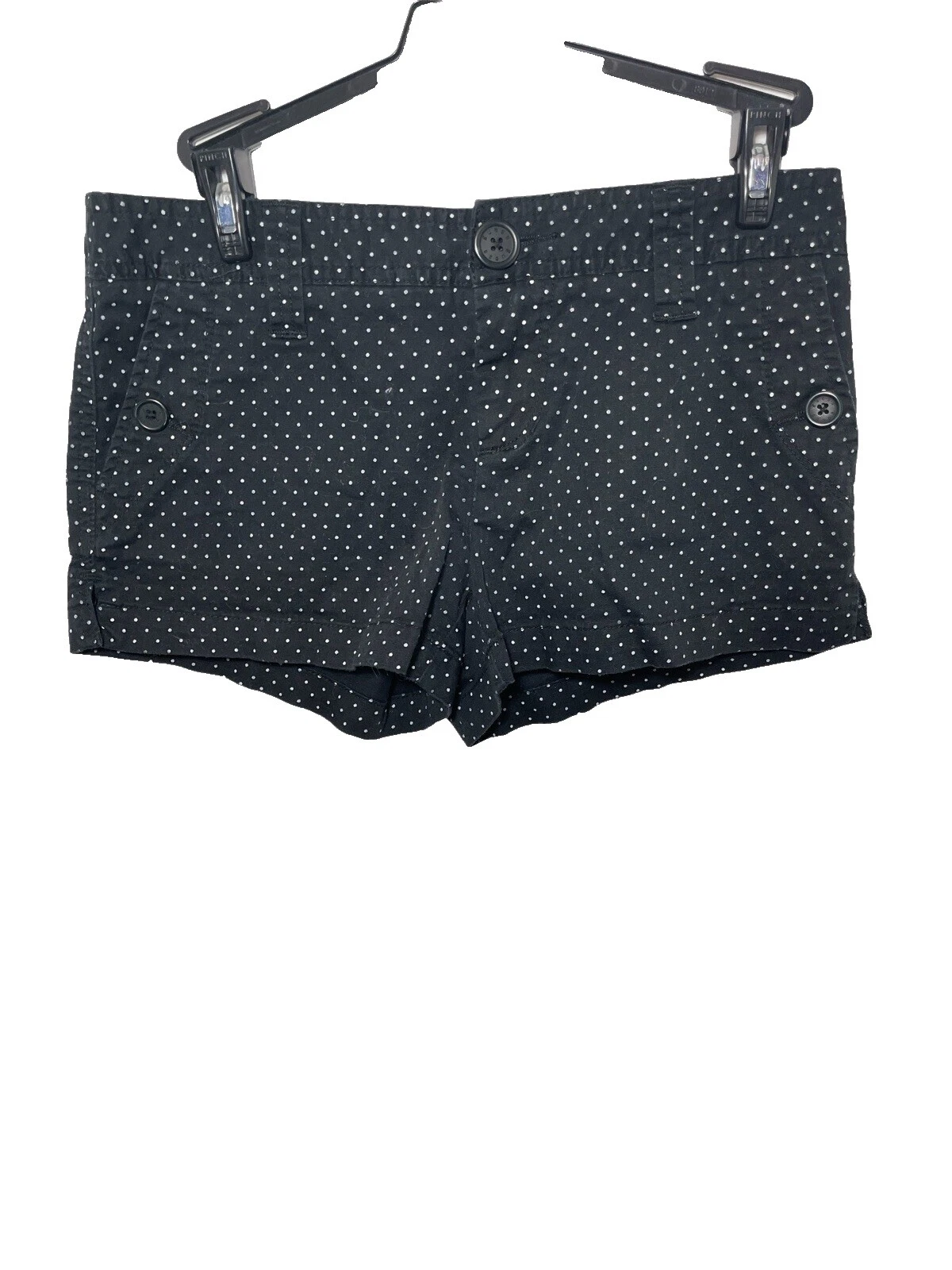 Mezcla de algodón lunares GUESS Pantalones Cortos para mujeres