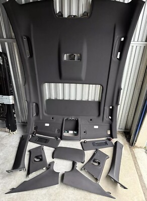 2015-2022 21 BMW 530 540 M550 G30 M5 F90 HEADLINER CEILING BLACK ANTHRACITE SET