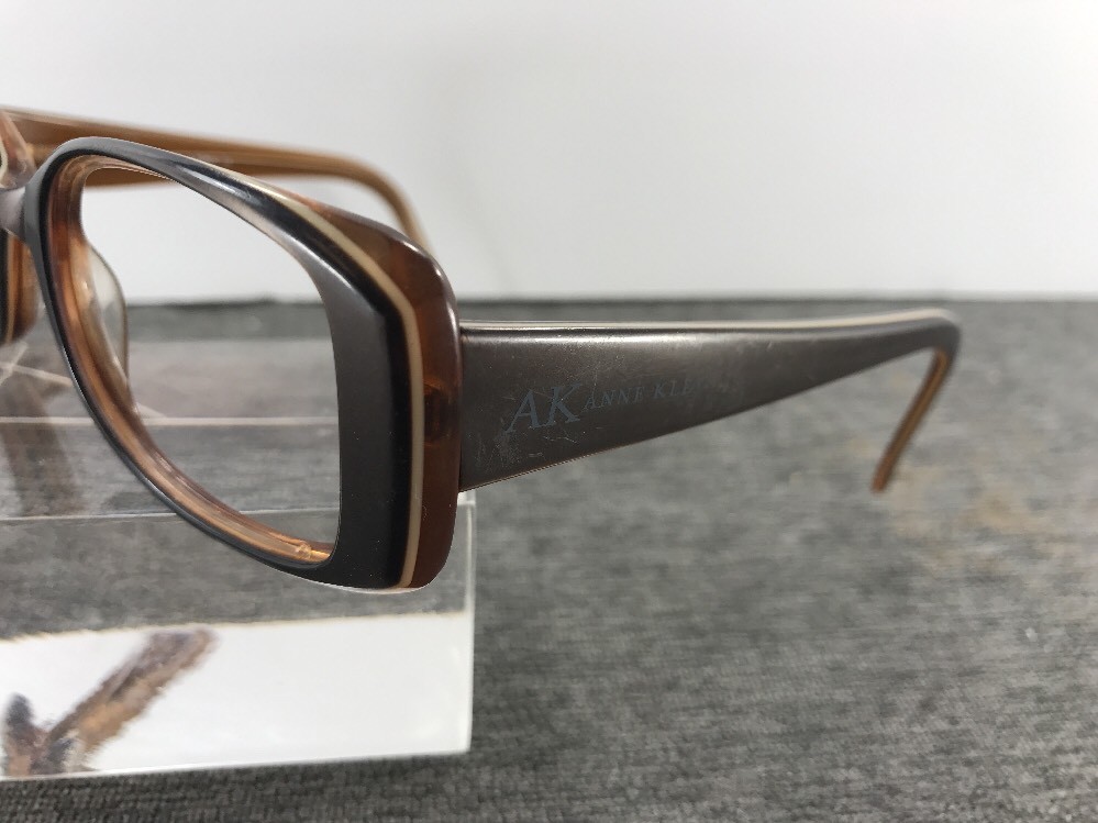 Womens Brown Anne Klein Sunglasses Frames AK5103 K5141/28 53-17-135 ANNE KLEIN Sunglasses AK5103 K5141/28 53-17-135 Brown Square  main image 4