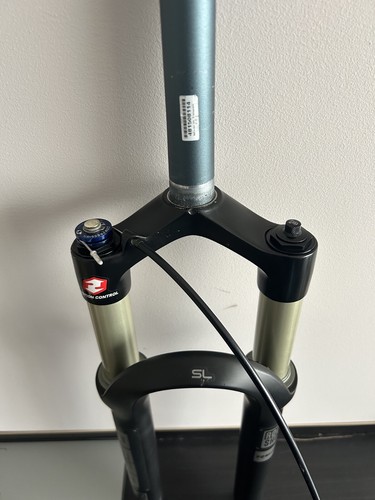 Rock Shox Reba SL Dual Air 26" 1 1/8 Threadless 100mm Travel DSC QR 9mm - Picture 7 of 19