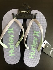 Hurley Bekka Slippers- 7M  Psychic Blue Color 
