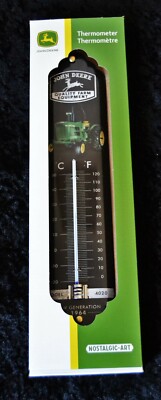 Nostalgic Art Thermometer JOHN DEERE MODEL 4020, Selten
