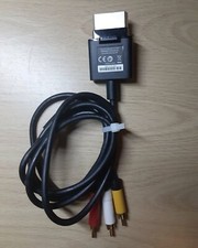 Lot Of 5 Official OEM Microsoft XBOX 360 S Slim Composite AV Audio Video Cables