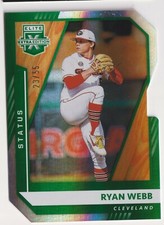 2021 Elite Extra Edition Status Die Cut #125 Ryan Webb 23/55 