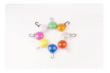 8x LED Dog Collar Light Clip On Pet Safety Night Flash Pendant Waterproof Tag