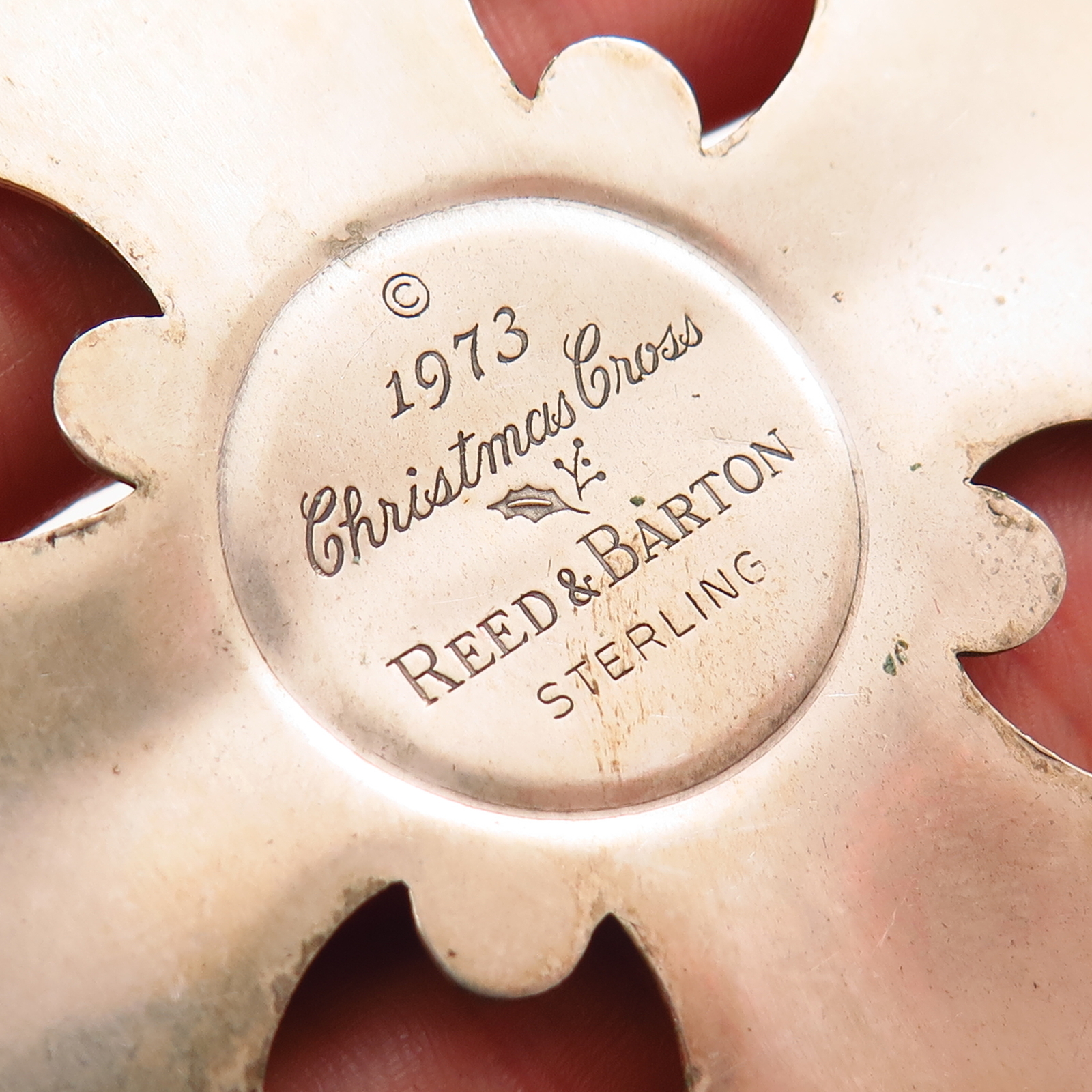 925 Sterling Silver Vintage 1973 Reed & Barton Ribbed… Gem