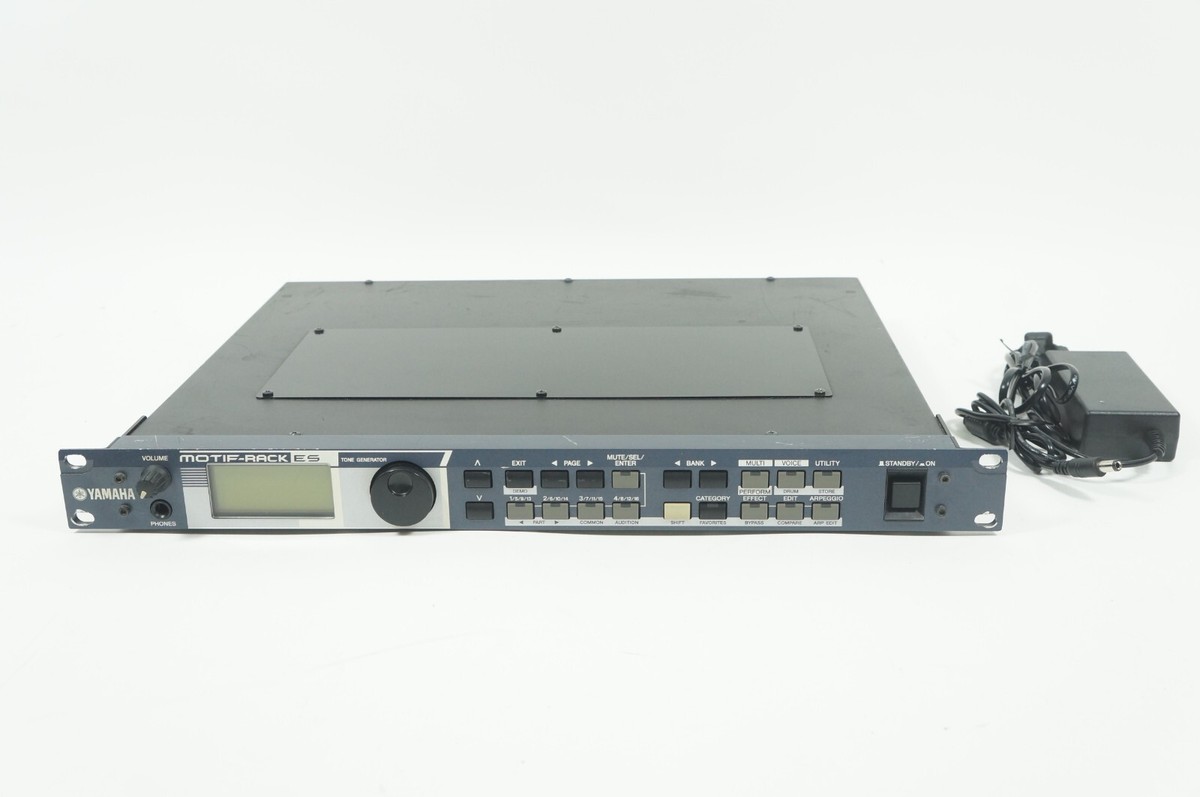 アンプ YAMAHA MOTIF-RACK YAMAHA Motif Rack XS Tone Generator Multi Effector Working