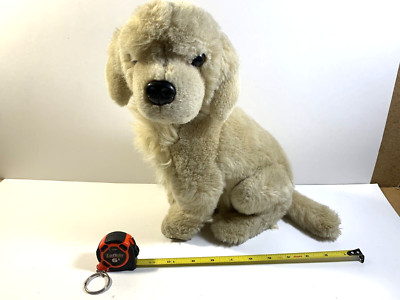 E&J PRIMA CLASSIC COLLECTION Stuffed Golden Retriever Lifelike Dog Plush 13''