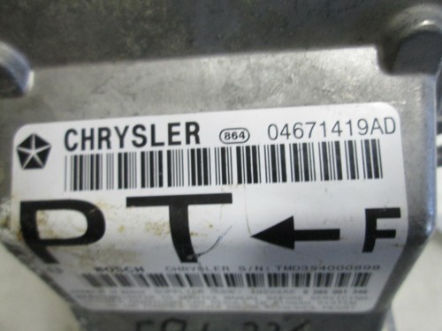 01-02 PT Cruiser Air Bag Module -front bags - Picture 2 of 3