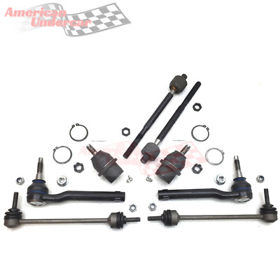 XRF Ball Joints Tie Rod Links Steering Kit Ford F150 SVT 6.2L Raptor 2010-2014