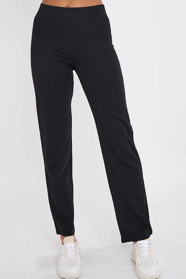 Ladies Cotton Rich Jogger Stretch Straight Trouser Sport Active M&S UK Size - Image 3 of 4