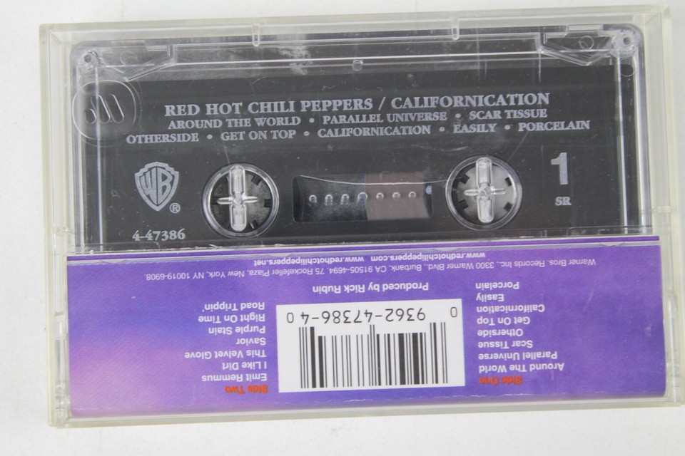 Californication [PA] by Red Hot Chili Peppers (Cassette, Jun1999, Warner Bros.) 93624738640 eBay