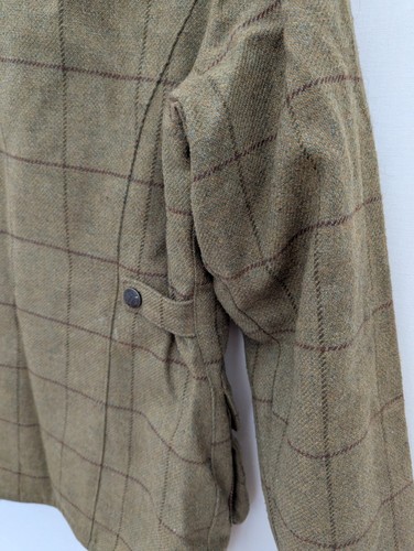 Alan Paine Jacket Womens 12 Wool Tweed Coat Shooting Hunting Races Made in UK - Picture 13 of 14