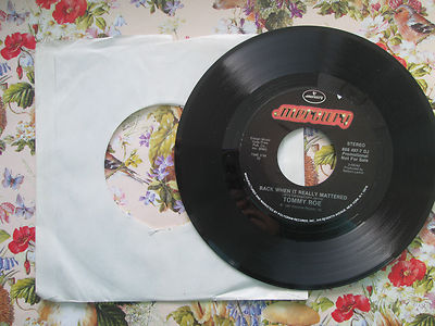 Tommy Roe  Back When It Really Mattered Mercury 888 497-7 DJ Promo 7inch Single