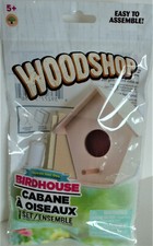 Woodshop Birdhouse 5 Year Old Child Project Perfect Inside Activity Gift