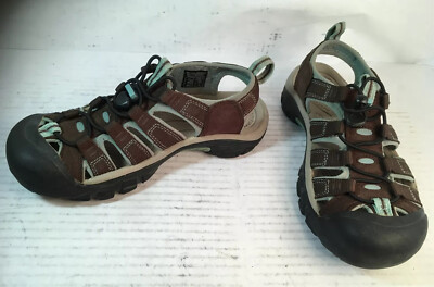 KEEN Newport H2 Sandal Waterproof Brown Lt Blue Sandals  display picture 1