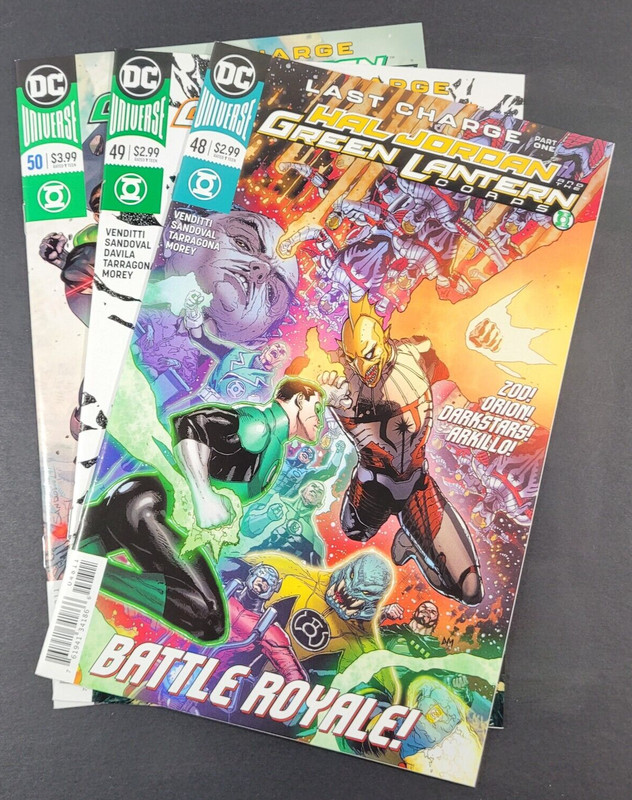 Hal Jordan and The Green Lantern Corps #48-50 (3 Books) NM - DC Comic Lot B&B