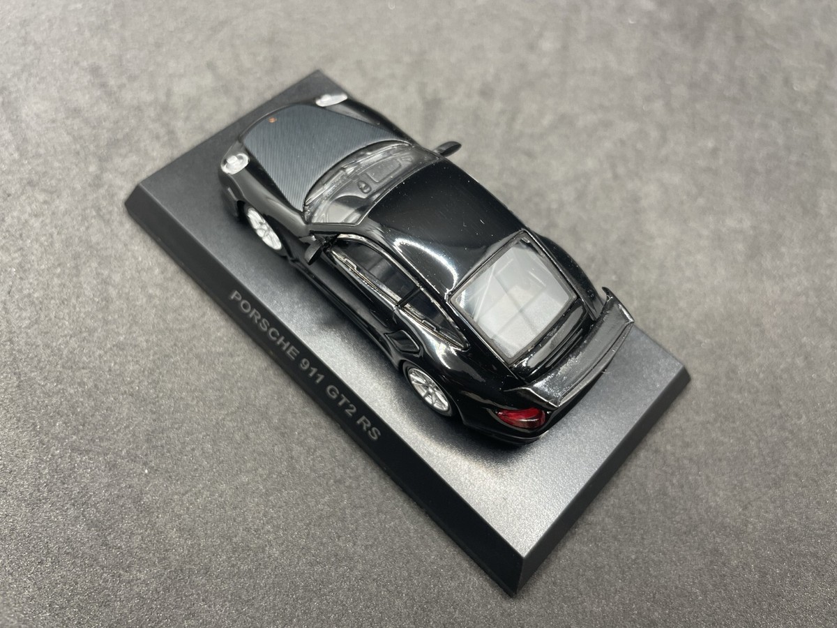 Kyosho 1/64 Porsche collection6 911 GT2 RS black diecast model car