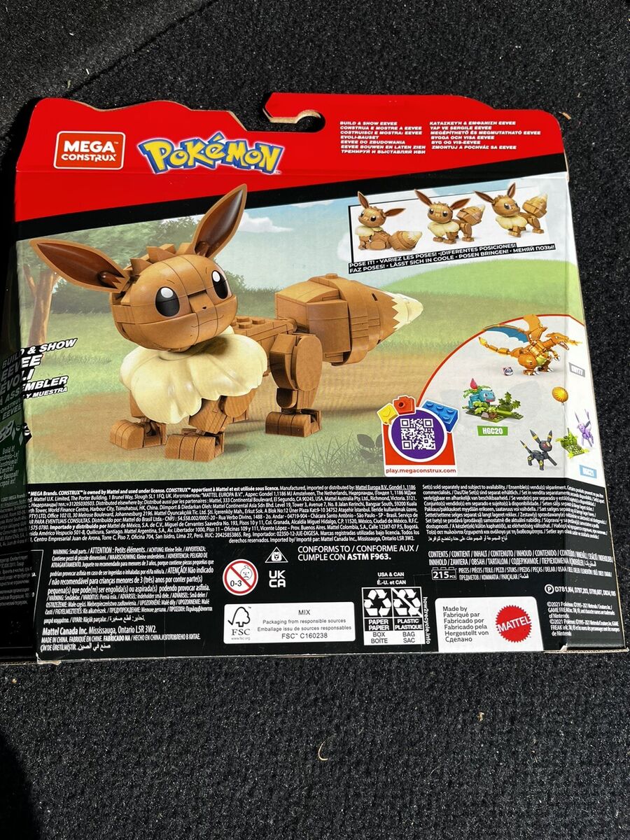 MEGA Mega Construx Pokemon Build & Show Eevee