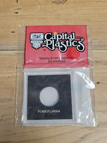 Capital Plastics Statehood Quarter Holder Pennsylvania T240