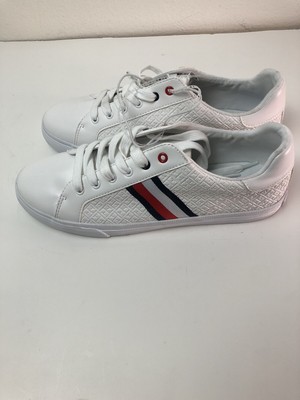 leather upper tennis shoes