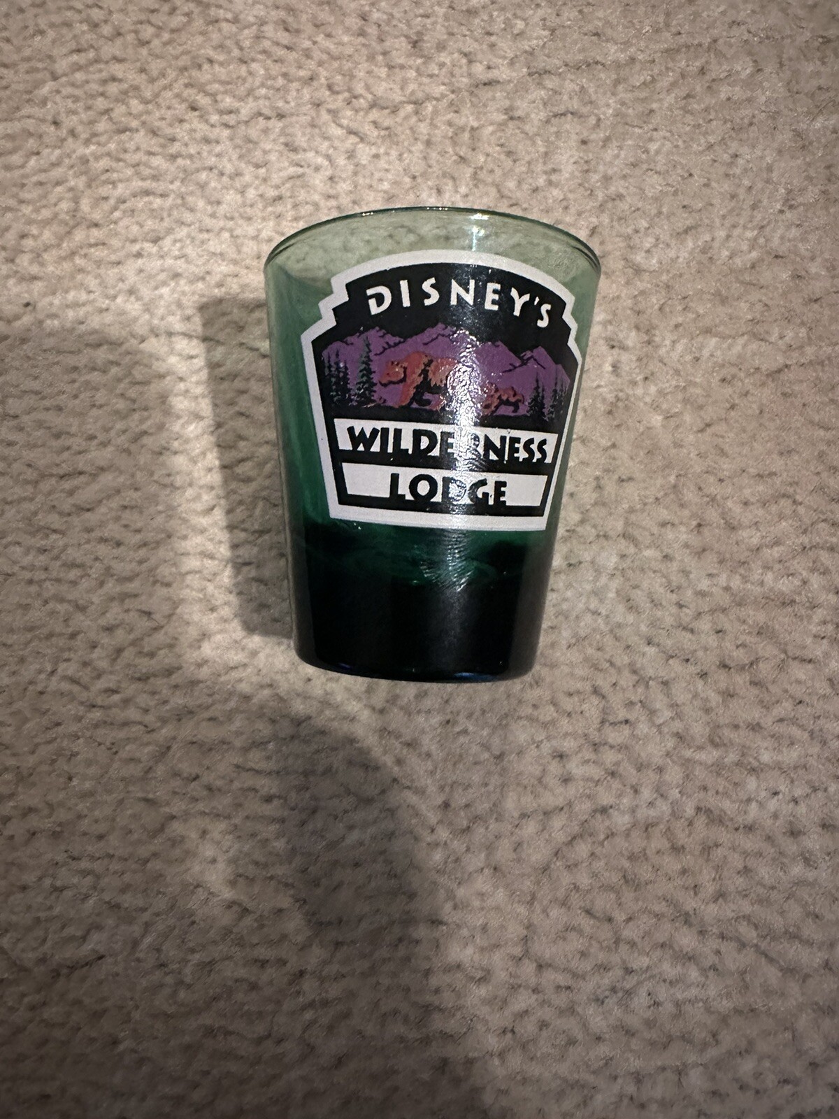 DISNEY'S WILDERNESS LODGE Walt Disney World Shot Glass eBay