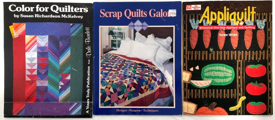 Vintage Quilt Patterns Instruction Books Designs Appliqué Quilt Wrapping Paper - Image 3 of 4
