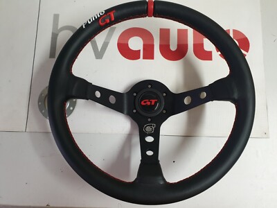 Sport steering wheel steering wheel leather steering wheel Fiat Punto GT turbo 350 mm/90 mm