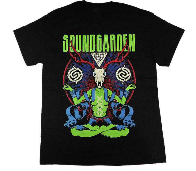 Vintage soundgarden T SHIRT Men Women Black Cotton Tee All Size S to 4XL AV267 | eBay