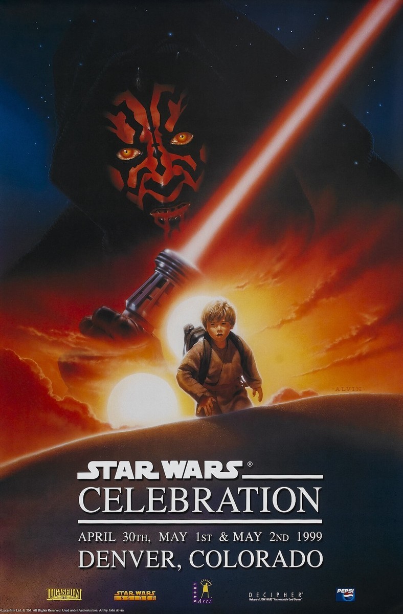 1999 Star Wars Episode I The Phantom Menace Movie Poster 11X17 Obi