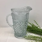 Vintage Anchor Hocking Wexford 2 Quart Glass Pitcher