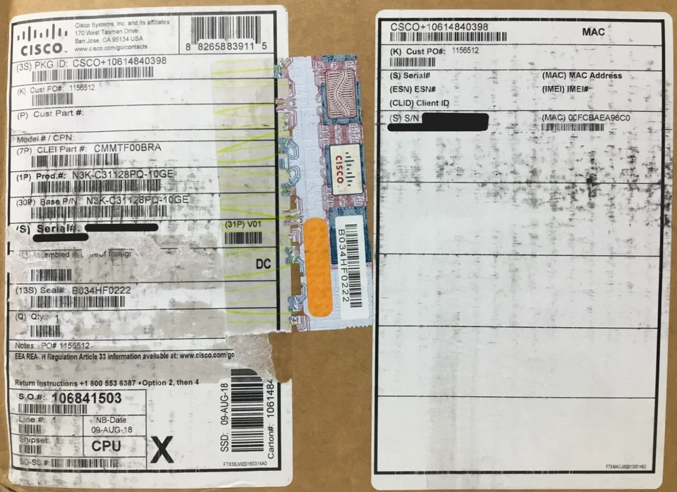 New Cisco N3K-C31128PQ-10GE - Image 2 of 3