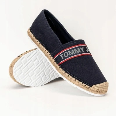 XM0XM01891C87 Tommy Hilfiger Espadrilles Chaussures Homme Baskets - Photo 1/4