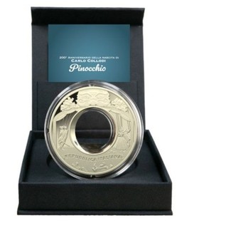 10 Euro Italien 2026 Carlo Collodi Pinocchio Donut PP Proof Polierte Platte