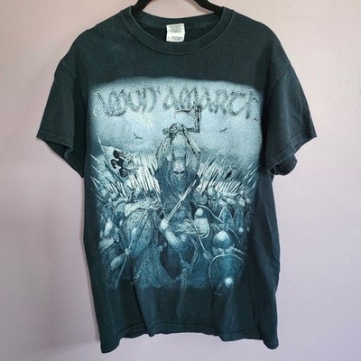Small Amon Amarth Gildan 2011 Wolf Lord Viking Graphic Metal Band T-Shirt