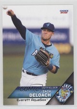 2021 Choice Everett Aquasox Zach DeLoach #08 14qo