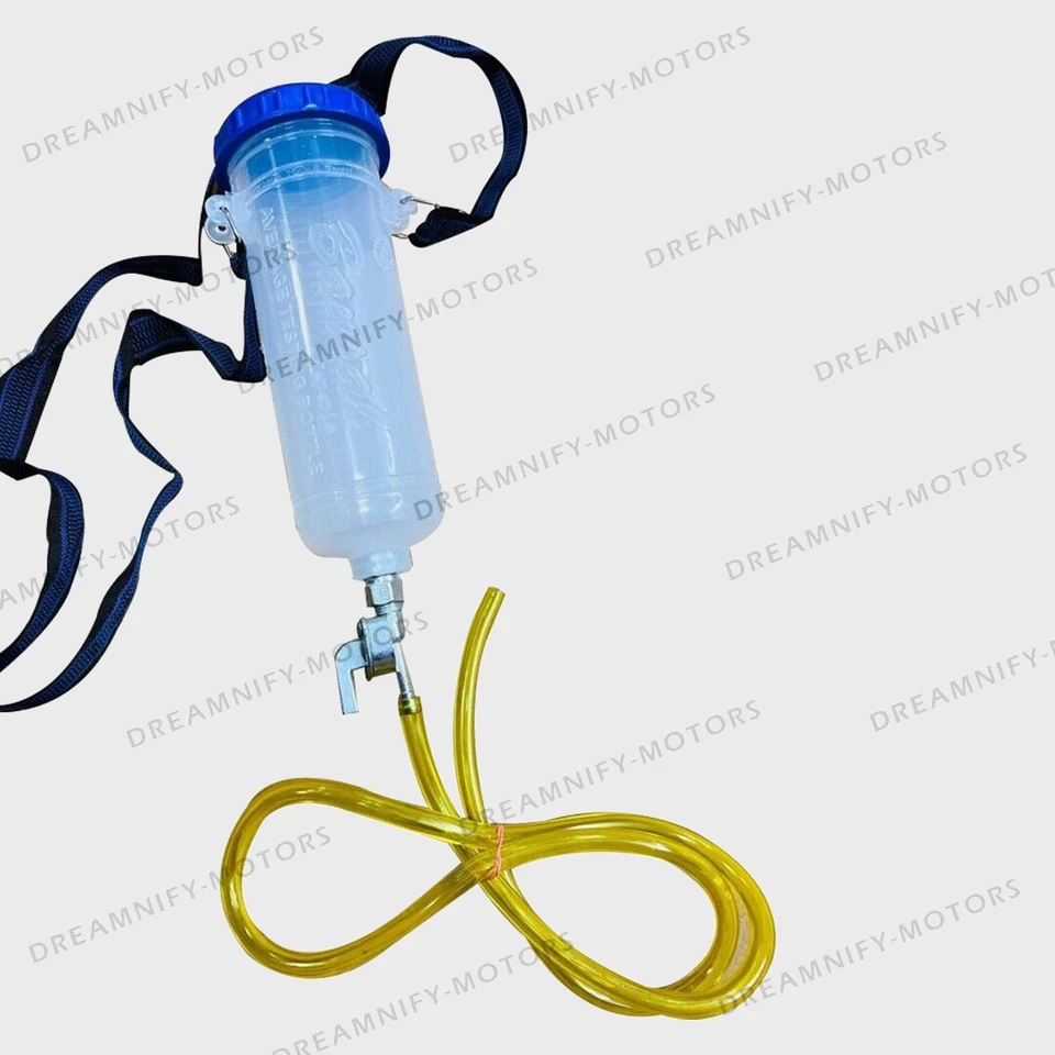 Tanque de combustible auxiliar de gasolina herramienta de taller equilibrio carbohidratos carburador bicicleta 300 ml Foto 2 de 4