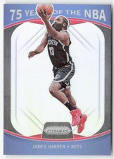 2021-22 Donruss Optic #3 James Harden 75 Years of the NBA (Panini Prizm)