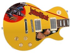 Rob Halford of Judas Priest Autographed Custom Graphics Guitar ACOA