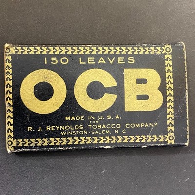Vintage OCB Cigarette Rolling Papers R. J. Reynolds