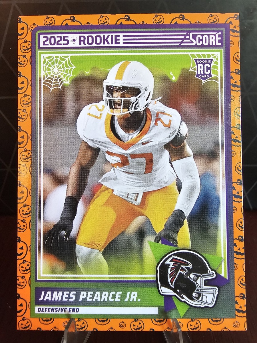 James Pearce Jr. 2025 Score A Treat Football RC Rookie #26 Atlanta