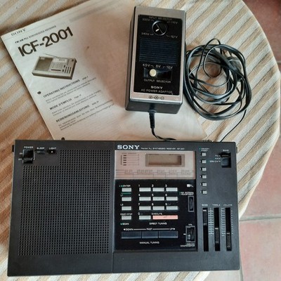 Weltempfänger Sony ICF 2001 FM/AM PLL synthesized Receiver