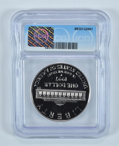 1997-P Botanic Garden Commemorative Silver Dollar PR70 DCAM ICG *9238 - Picture 2 of 5