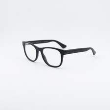 GUCCI GG0004O 001 Black 53mm Eyeglasses New Authentic