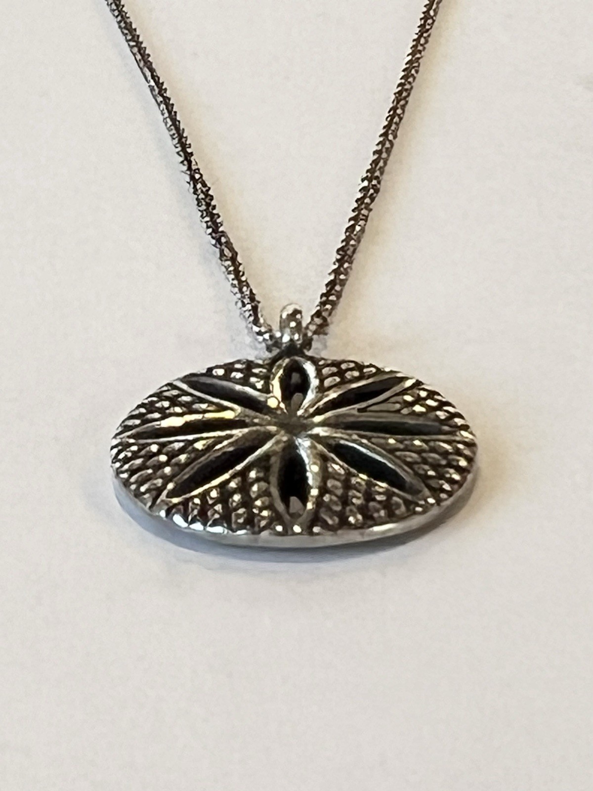 Preah Ko Solid Sterling Sundial Compass Round Pen… - image 4