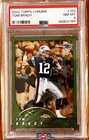 2002 Topps Chrome #100 Tom Brady (2nd Year) Card Graded PSA 8 NM-MT - Pats/Bucs