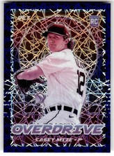 2021 Panini Chronicles Casey Mize Overdrive Blue Velocity #17